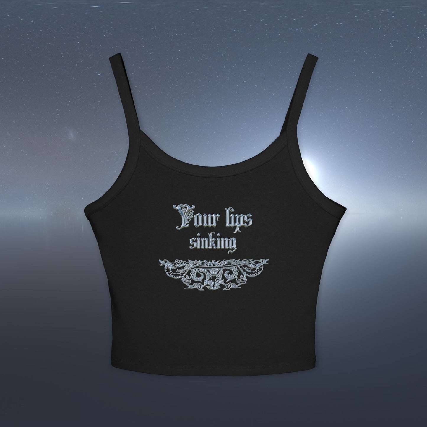 "Your lips sinking" Ethereal Wings Tank Top Series