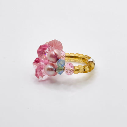 Orchid empress ring