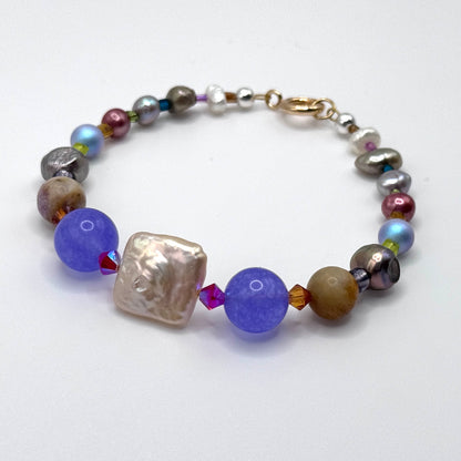 Skipping stones bracelet